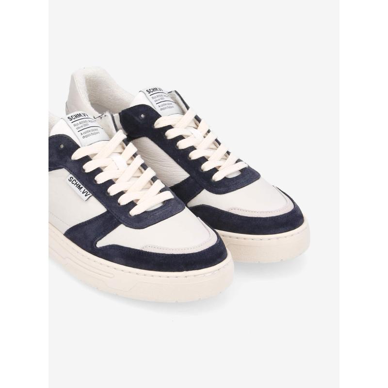 SMATCH SNEAKER - SUEDE/NAPPA - AZUL/OFF WHITE